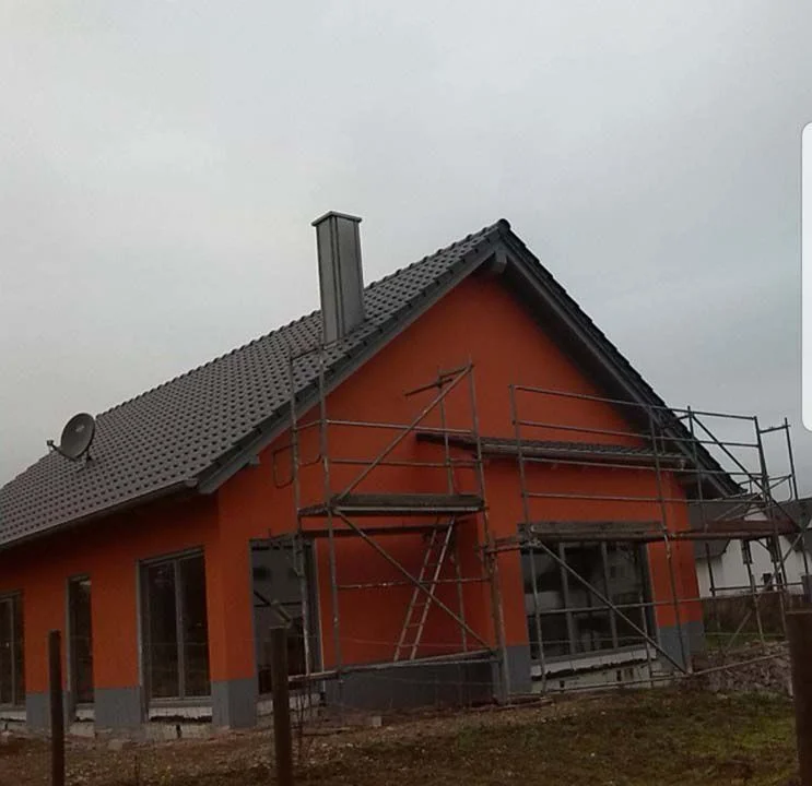 Bauverlauf 16022021 08 Holzbau Entstehung Gebaelk Dachbau Bossert