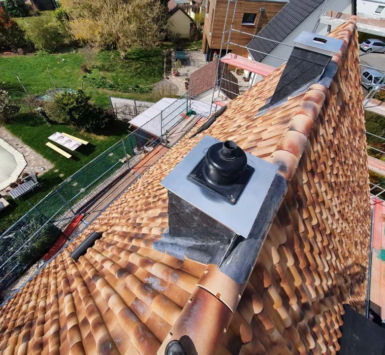 Bauverlauf 20042021 07 Dachbau Entstehung Gebaelk 03 Dachbau Bossert