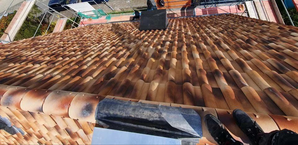 Bauverlauf 20042021 08 Dachbau Entstehung Gebaelk 03 Dachbau Bossert