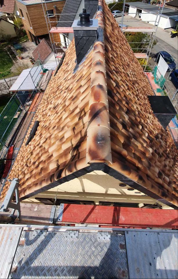 Bauverlauf 20042021 11 Dachbau Entstehung Gebaelk 03 Dachbau Bossert