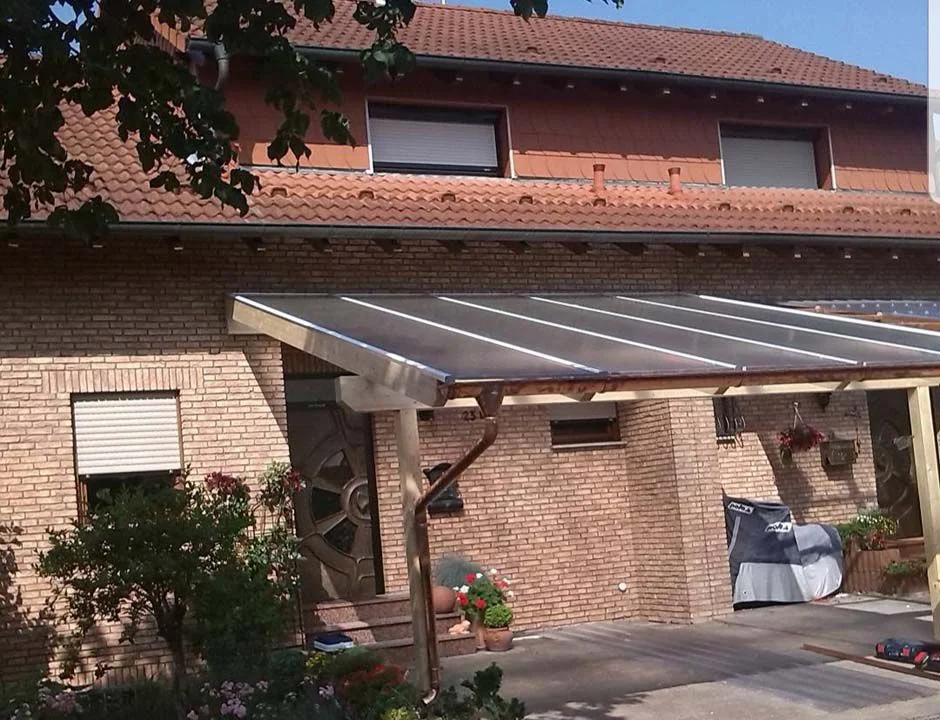 Carport 13012021 03 Holzbau Entstehung Carport Dachbau Bossert