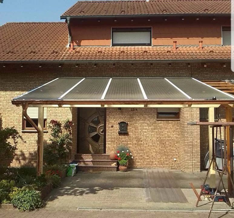 Carport 13012021 04 Holzbau Entstehung Carport Dachbau Bossert