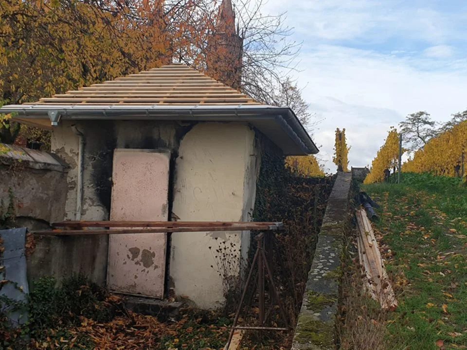 Dachstuhl Eindeckung 05 Dachbau Sanierung Von Brandfall Dachbau Bossert