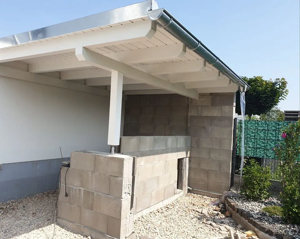 Gartenkueche Ueberdachung 03