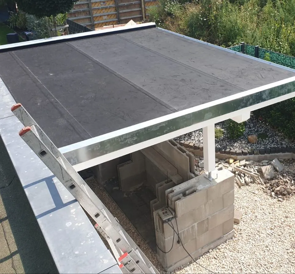 Gartenkueche Ueberdachung 05