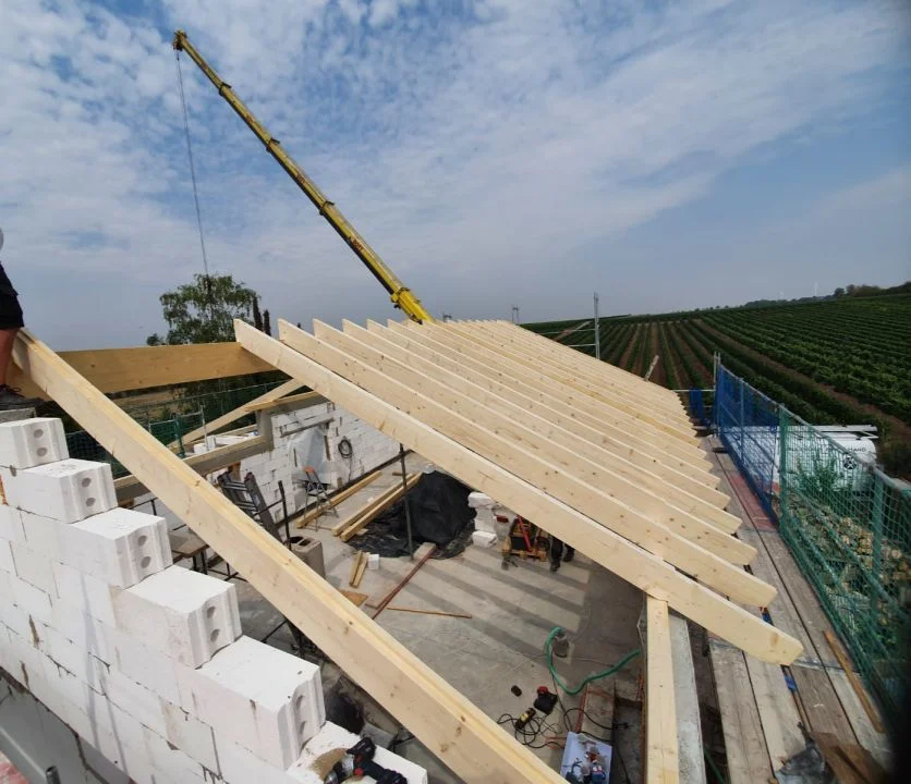 Ref Bauverlauf Dachstuhl 06 Big Dachbau Entstehung Gebaelk 01 Dachbau Bossert