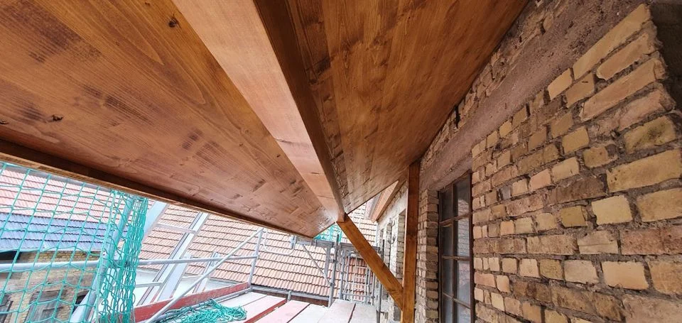 Ref Dachstuhl Montage 14 Dachbau Entstehung Gebaelk 02 Dachbau Bossert