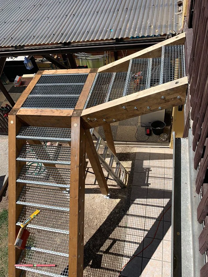 Ref Gartentreppe 04 Divers Gartentreppe Dachbau Bossert