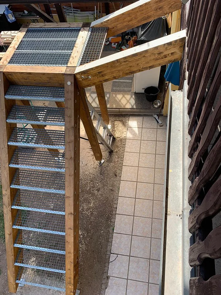 Ref Gartentreppe 06 Divers Gartentreppe Dachbau Bossert