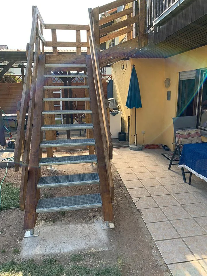 Ref Gartentreppe 09 Divers Gartentreppe Dachbau Bossert