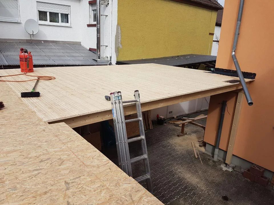 Referenzen Zimmerei 11 Gross Holzbau Zimmererarbeiten Dachbau Bossert