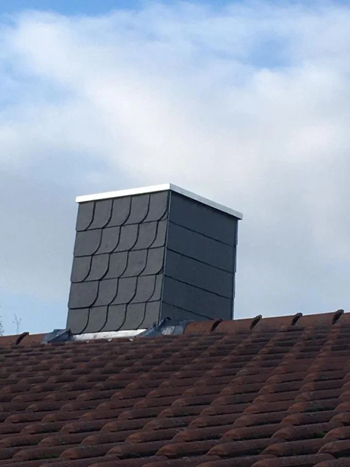 Referenzen Kamin 032022 07 Spenglerei Kaminverkleidung Dachbau Bossert