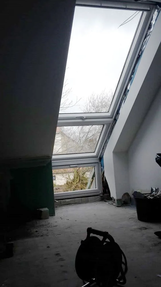 Velux Kniestockfenster 001 Dachbau Dachfenster Dachbau Bossert